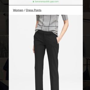 NWOT Banana Republic Logan Trousers